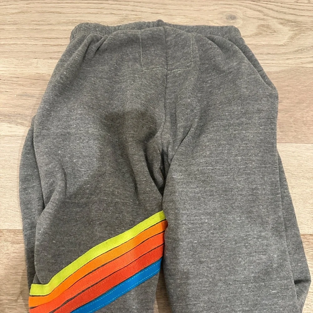 Aviator nation gray striped sweatpants - Picture 5 of 5